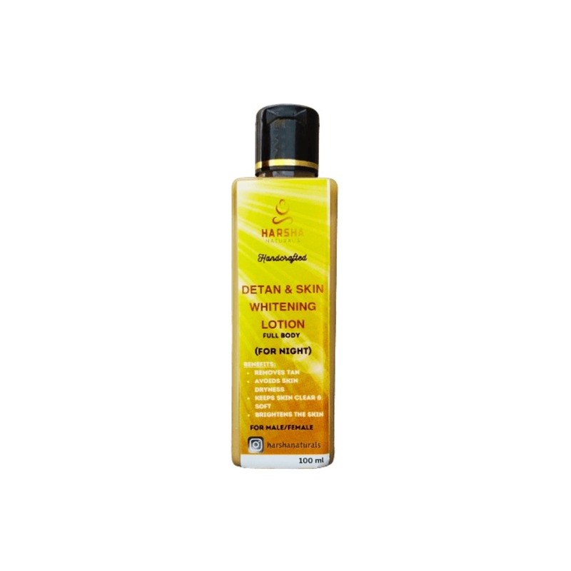 Detan & Skin Whitening Lotion (Full body) - 100 ml Detan & Skin Whitening Lotion (Full body) - 100 ml